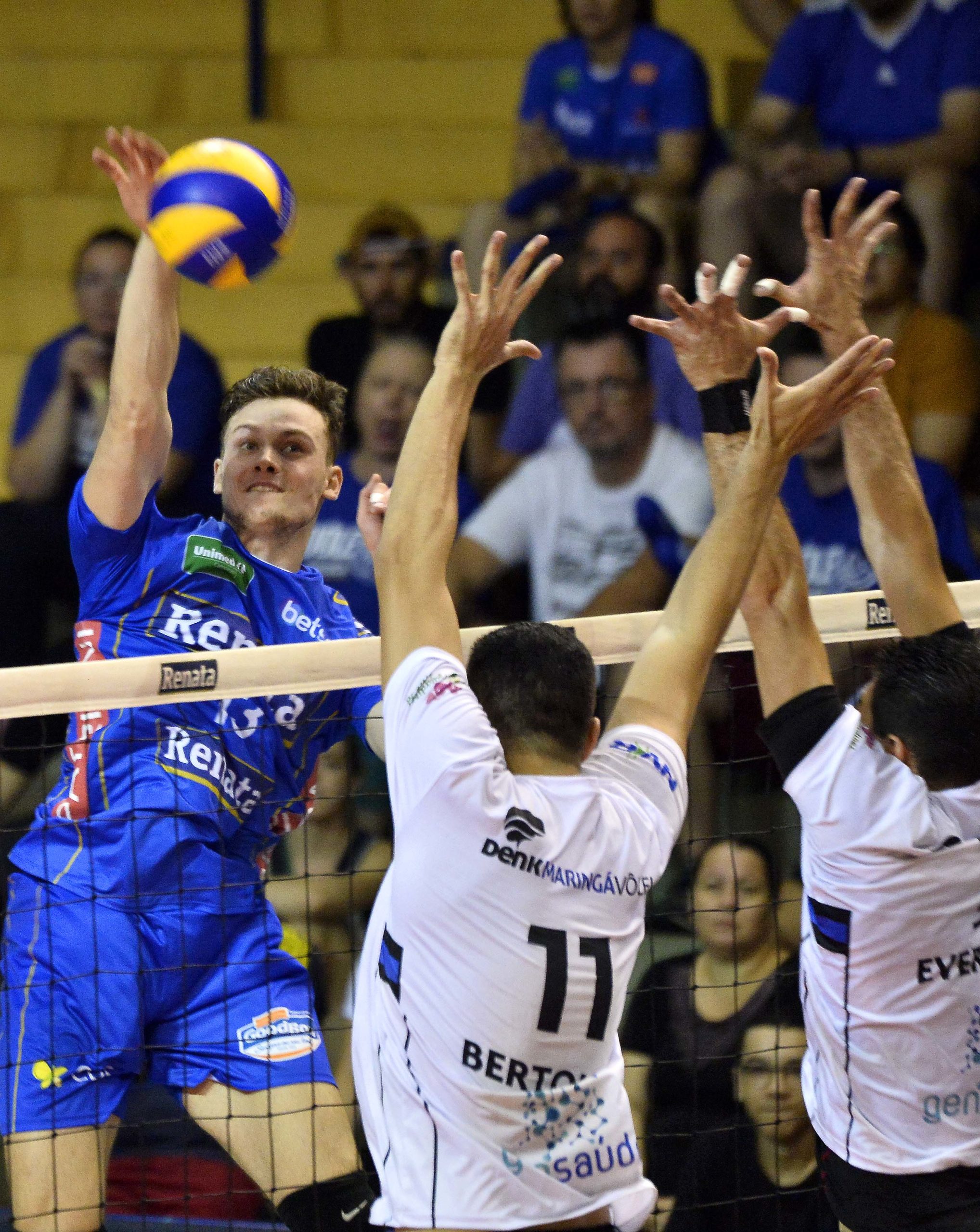 Campinas perde em casa para o Maringá pela Superliga de vôlei