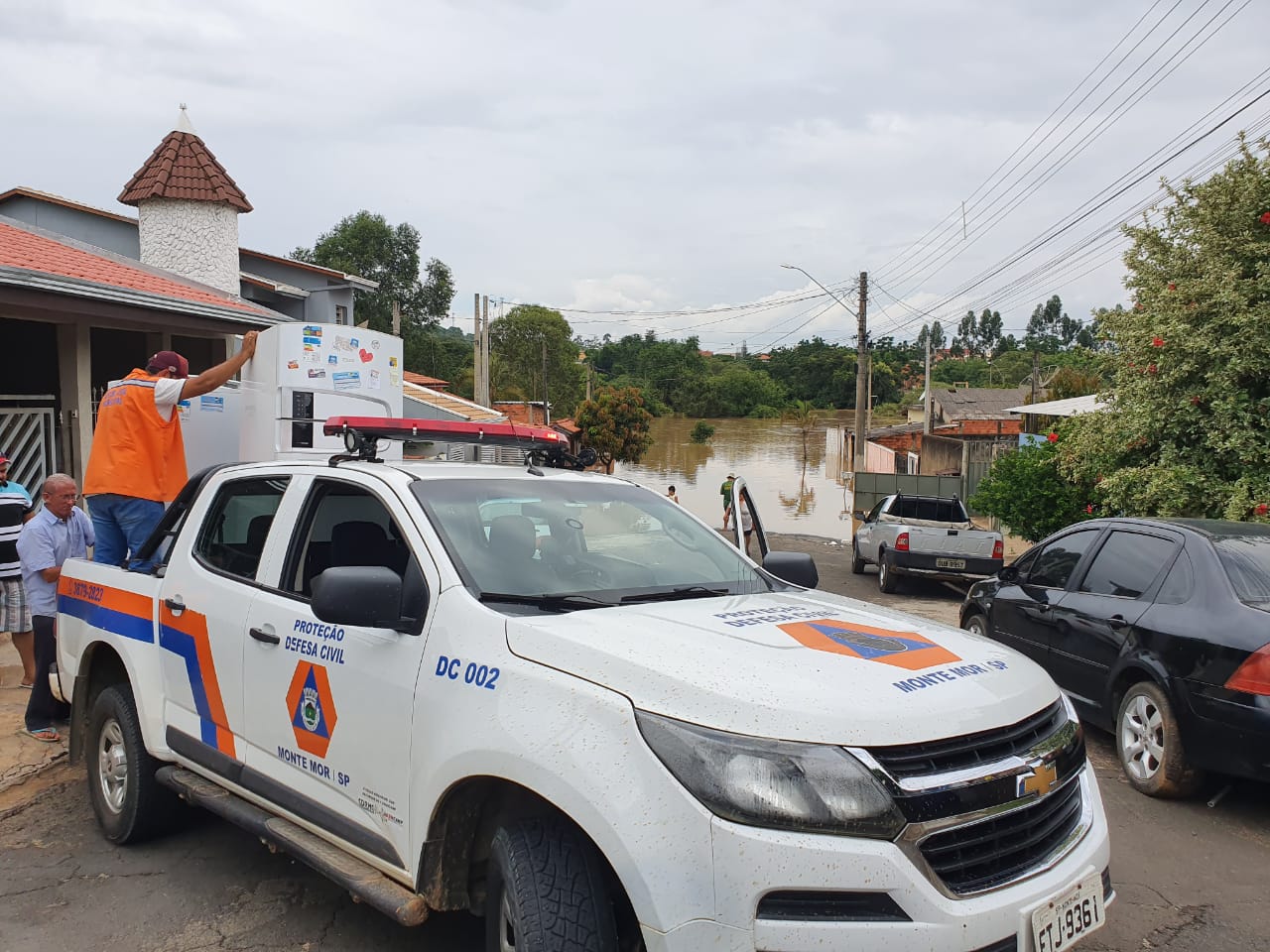 Chuvas preocupam em Monte Mor e Capivari