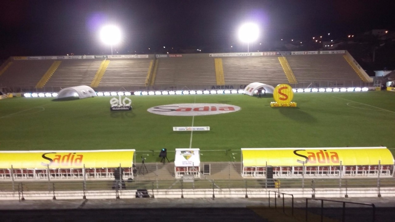 Problemas no Estádio Arena Capivari