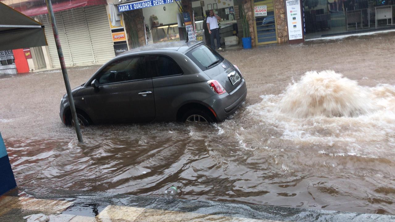 Direção com tempo chuvoso