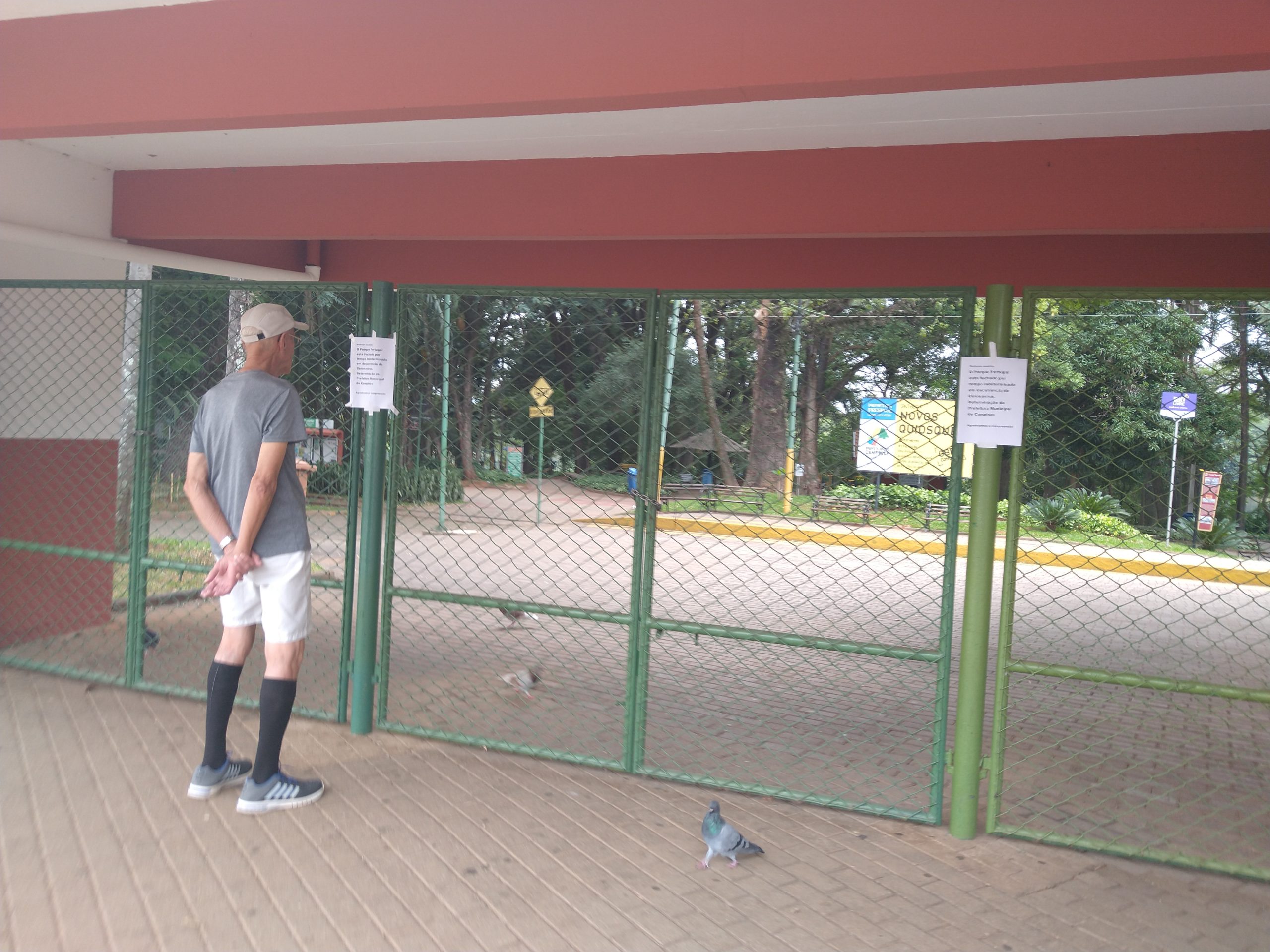 Campinas fecha parques por tempo indeterminado