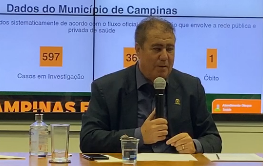 Campinas chega a 100 vidas perdidas pelo novo coronavírus