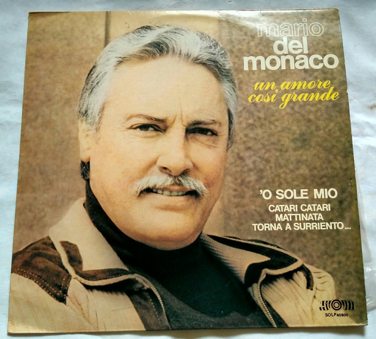 O grande sucesso popular do tenor Mario Del Monaco