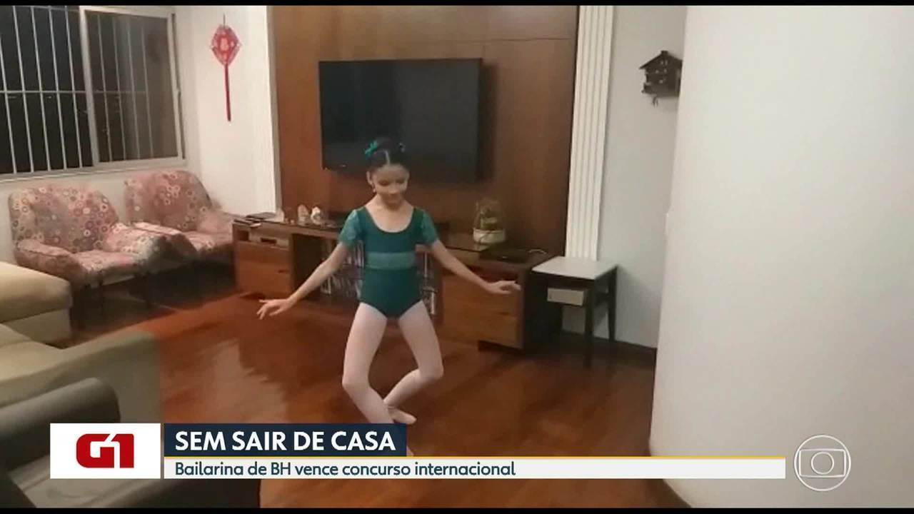 A Boa Notícia: bailarina vence concurso em casa