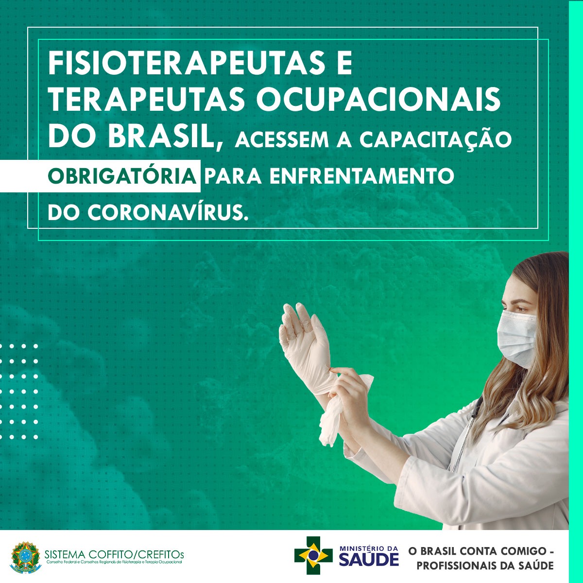 O trabalho dos fisioterapeutas na recuperação da covid-19