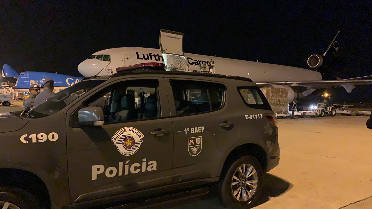 Testes de covid-19 chegam em Viracopos