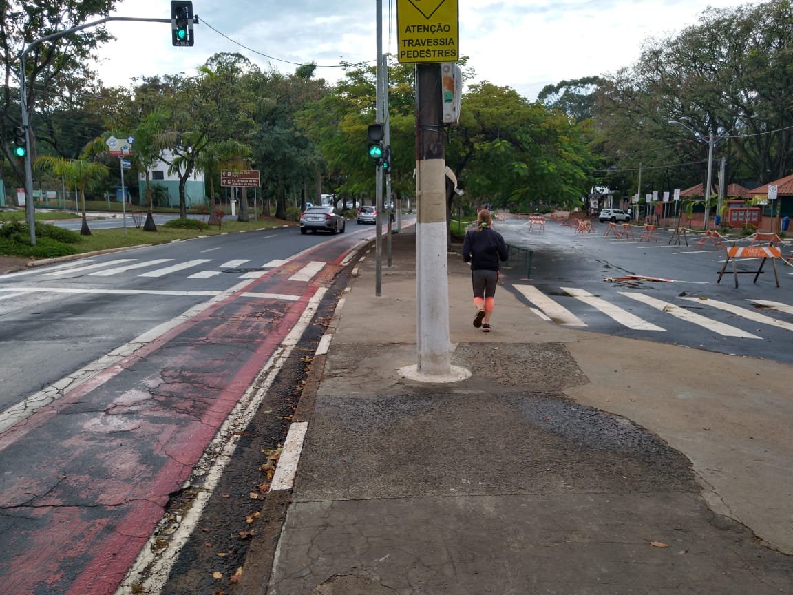 Chuva contribui para isolamento social em Campinas