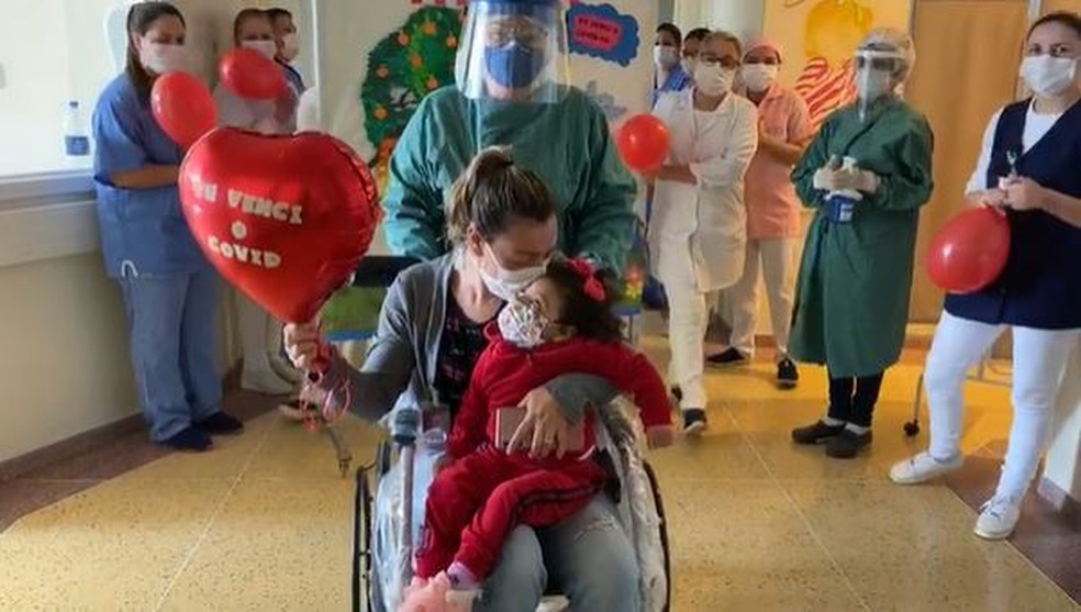 A Boa Notícia: menina de dois anos tem alta