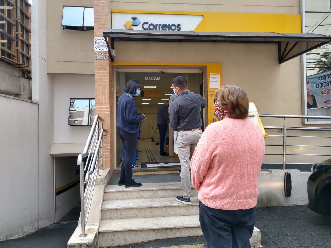 Instabilidade nos Correios provoca filas