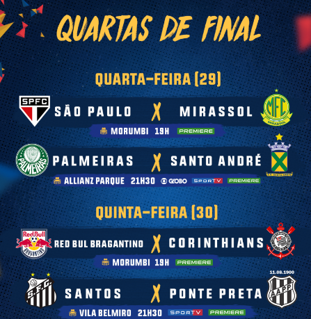 Santos e Ponte Preta será quinta, 21h30, na Vila Belmiro
