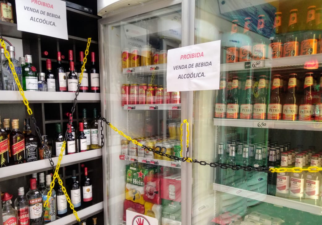 Postos se adaptam à proibição de bebida alcoólica