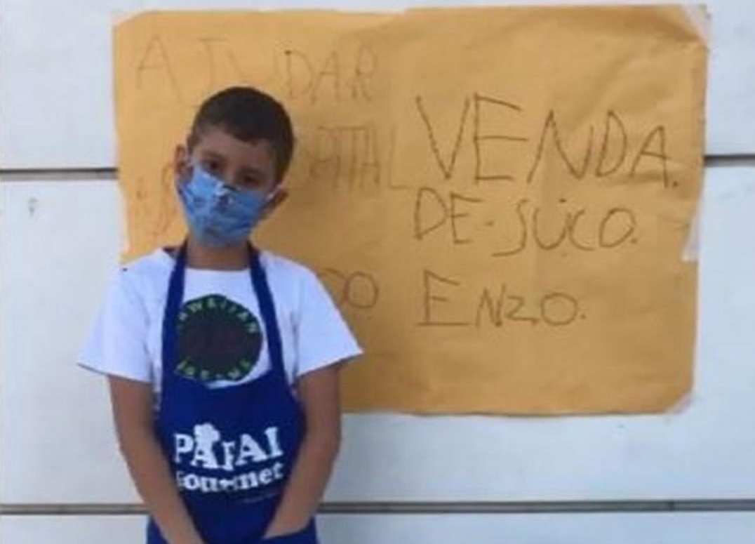 A Boa Notícia: menino doa dinheiro a hospital