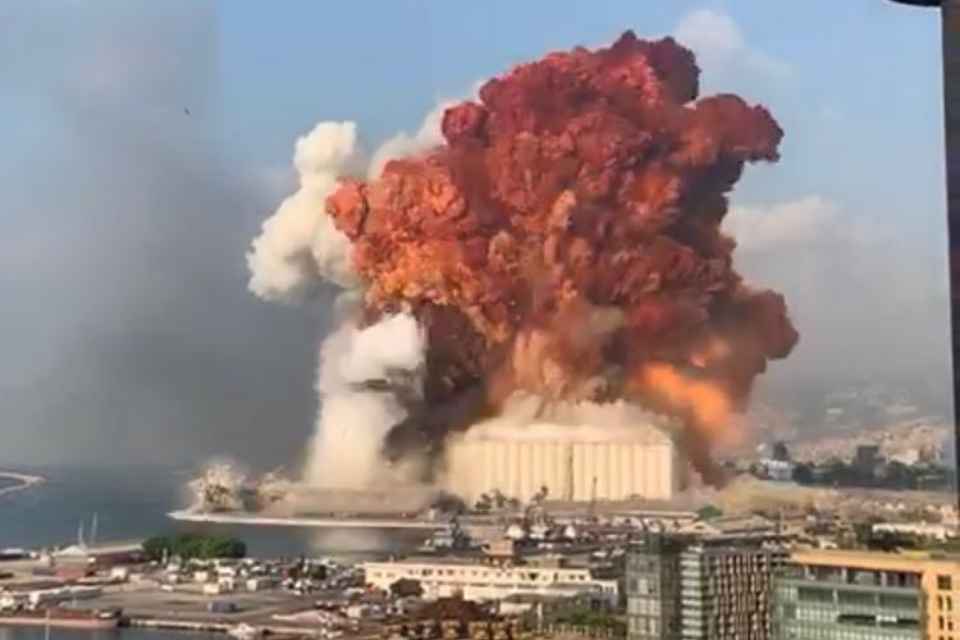 Tragédia em Beirute