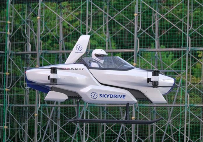 A Boa Notícia: Japão faz testes em carro voador