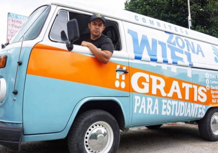 A Boa Notícia: professor leva wi-fi grátis para alunos