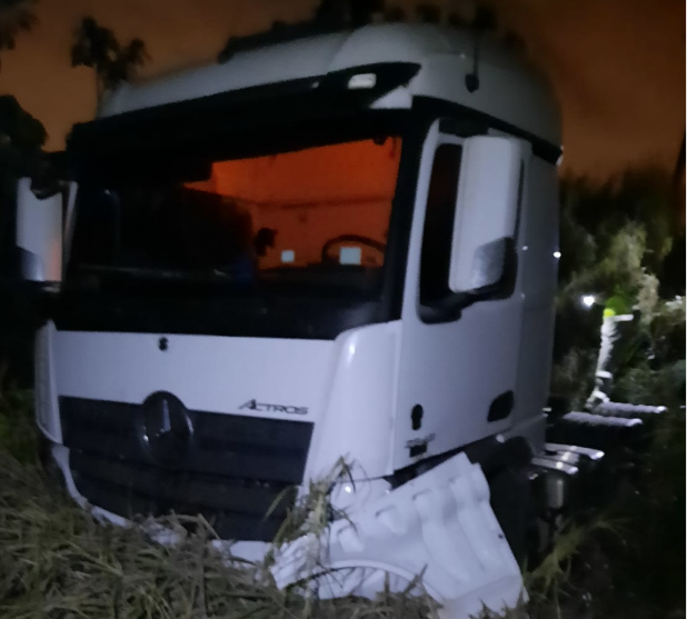 Caminhoneiro feito refém é resgatado pela PM
