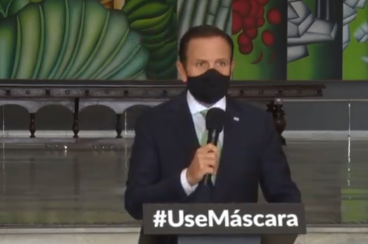 Doria faz apelo contra aglomerações