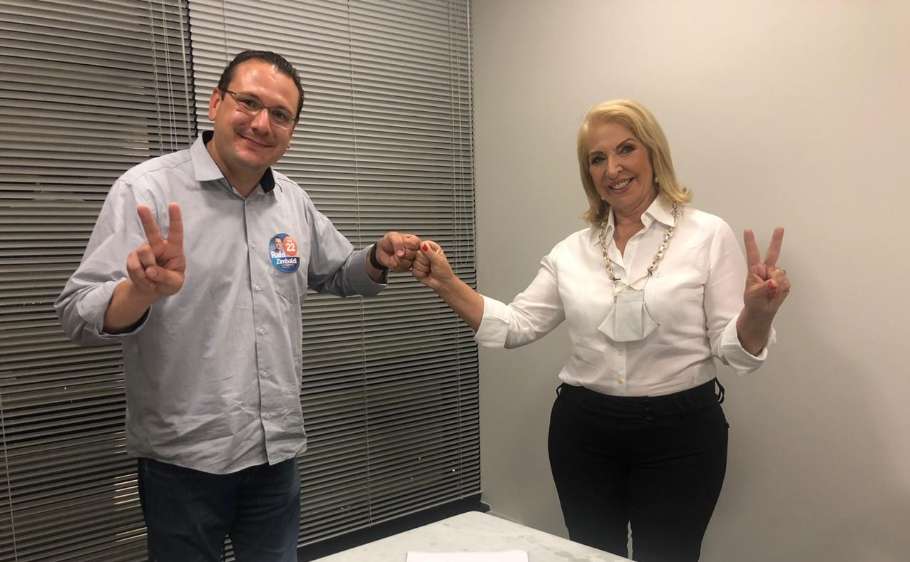 Delegada Teresinha declara apoio a Rafa Zimbaldi