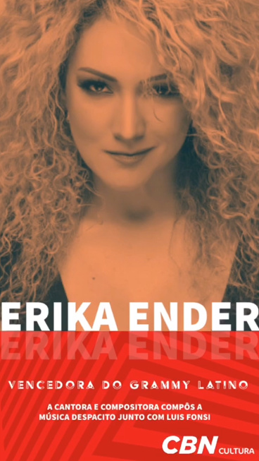 Entrevista Erika Ender: vencedora do Grammy e autora do hit mundial 'Despacito'