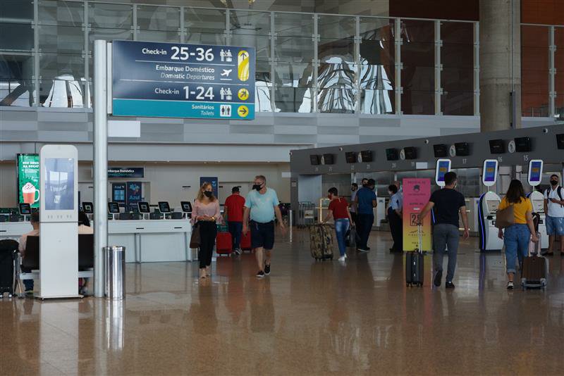 Viracopos registra alta de passageiros