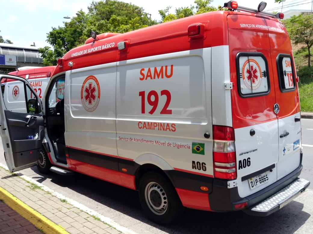 Homem fica ferido após acidente com ônibus em Barão Geraldo 
