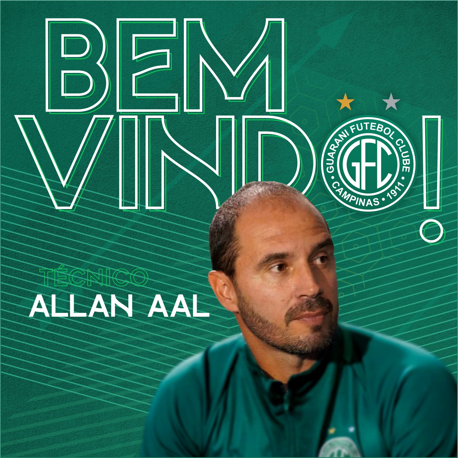Alan Aal é o novo técnico do Guarani