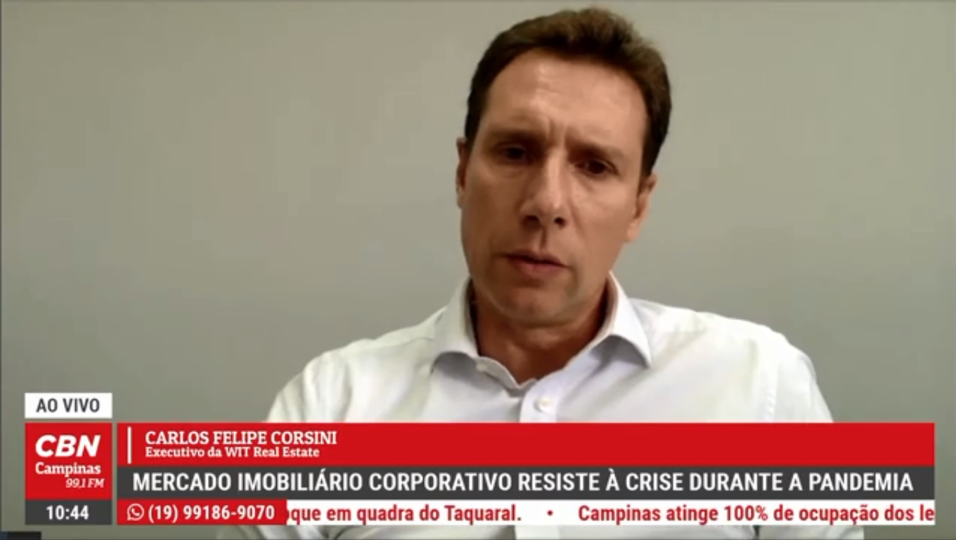 O mercado imobiliário corporativo durante a pandemia
