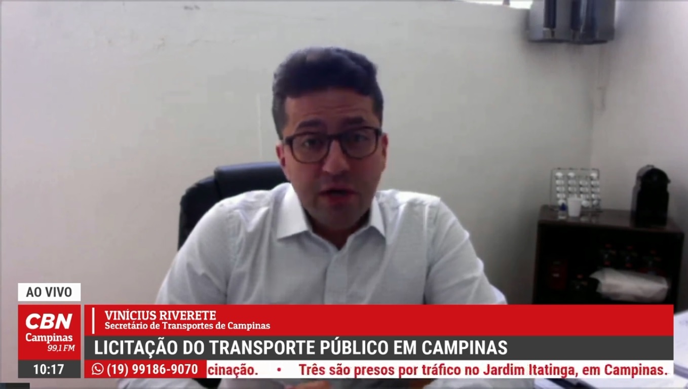 Secretário promete destravar licitação do transporte em Campinas