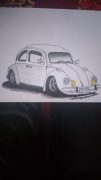 Adolescente vende desenhos para ajudar nas despesas de casa