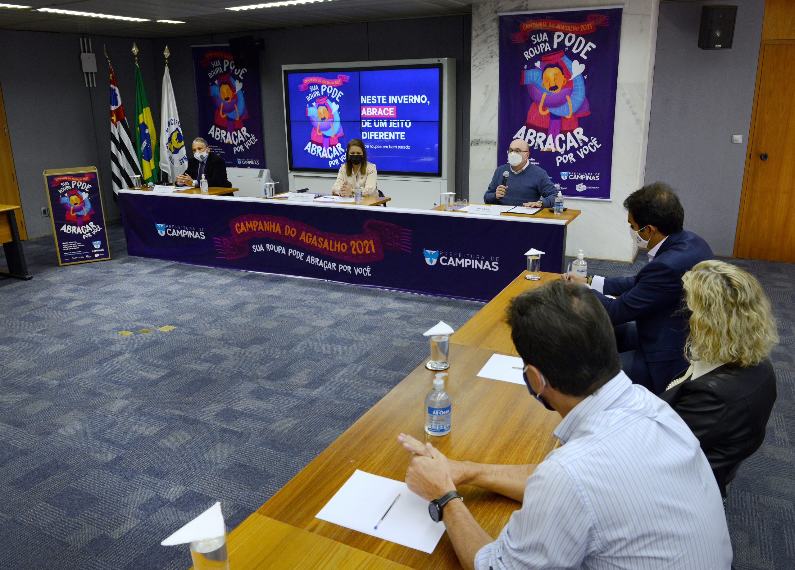 CBN Campinas é parceira da Campanha do Agasalho