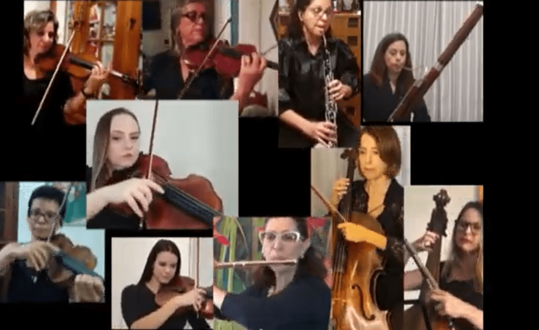Sinfônica homenageia profissionais de enfermagem – veja o vídeo