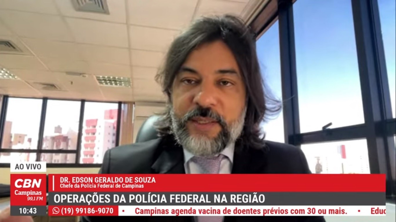 Operações da PF na região de Campinas