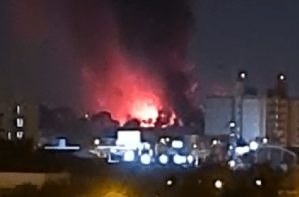 Supermercado pega fogo em Paulínia – Veja os vídeos
