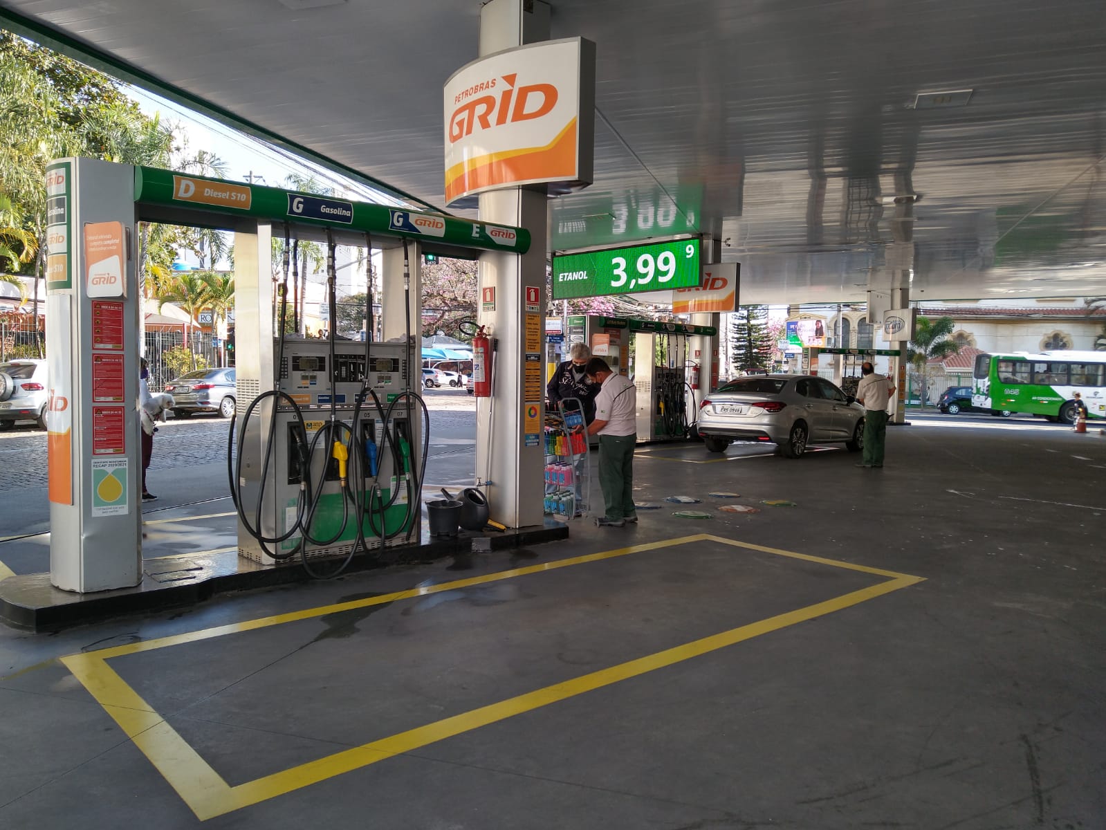 Etanol está mais caro nos postos de Campinas
