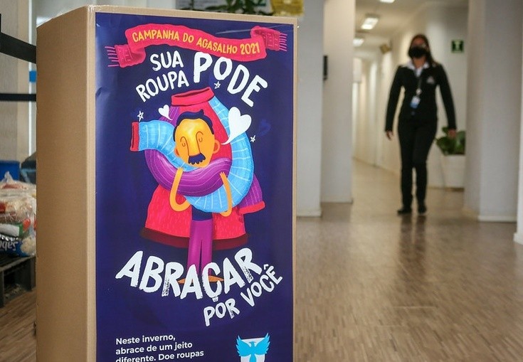 Postos de combustíveis reforçam Campanha do Agasalho