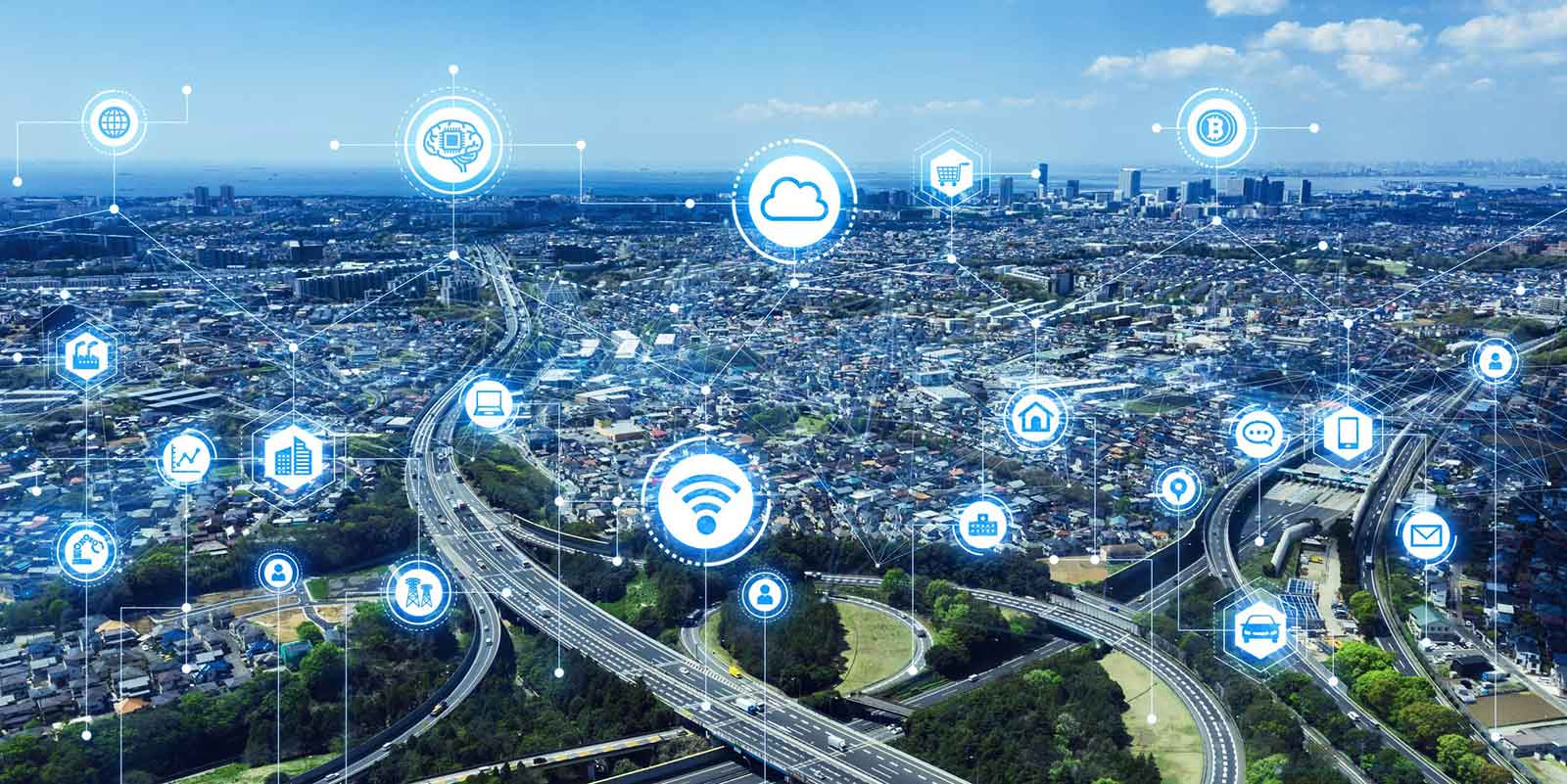 Cidades inteligentes: drones subterrâneos e medidor de luz online