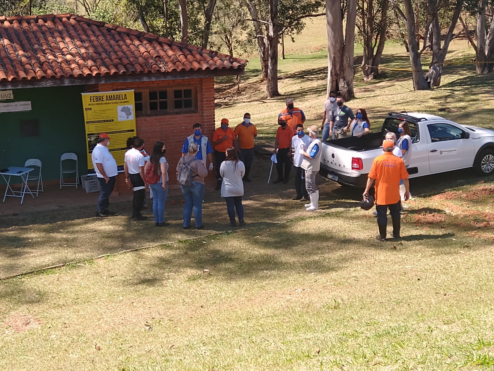 Simulado contra febre amarela é realizado em Campinas