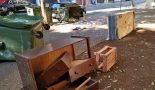 Despejo de lixo e entulho no Largo das Andorinhas revolta população