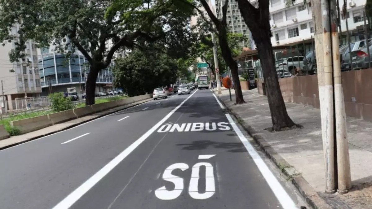 Orosimbo Maia tem novo trecho com faixa exclusiva para ônibus