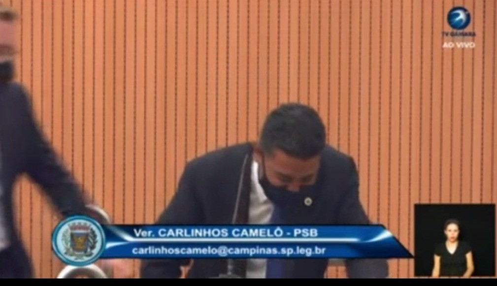 Vereador passa mal durante sessão da Câmara de Campinas