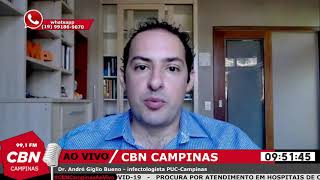 Média móvel de internações cai na região