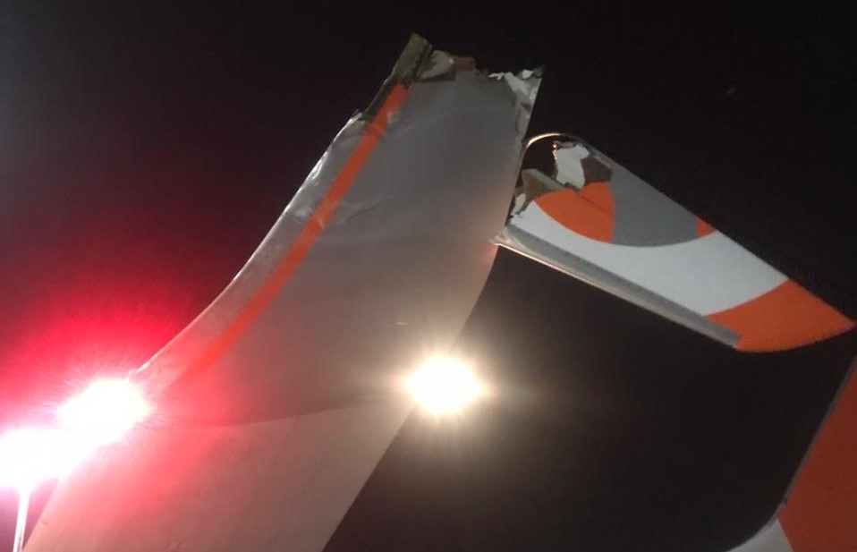 Aviões colidem no pátio do Aeroporto de Viracopos