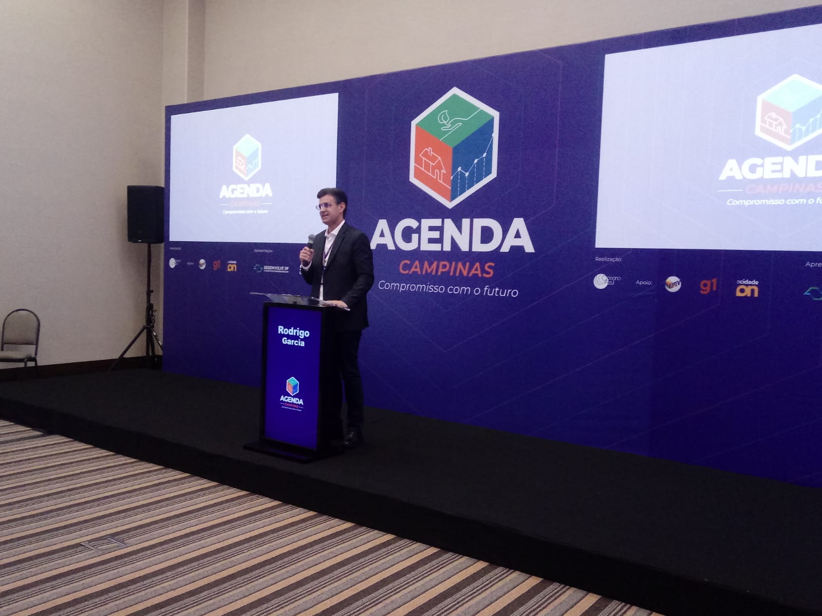 Rodrigo Garcia defende programas sociais durante Fórum em Campinas