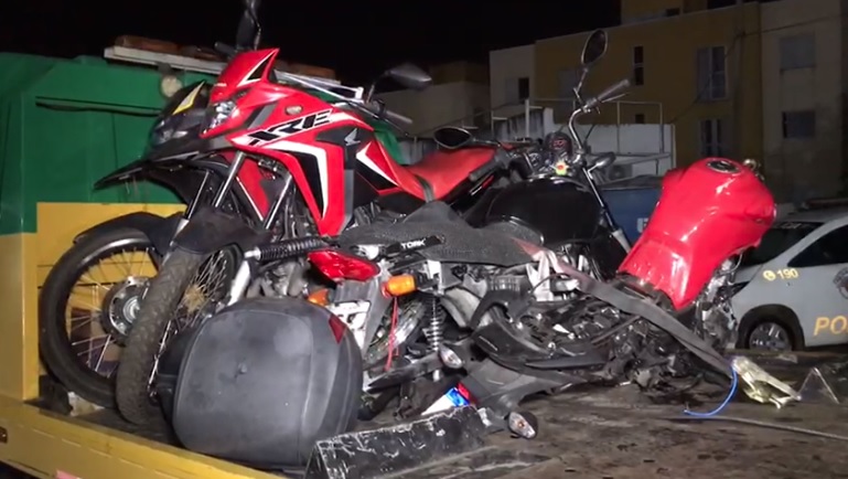 Desmanche de motos é encontrado em Campinas