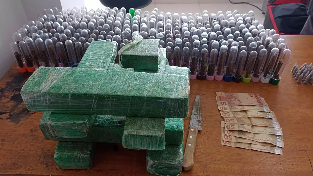 Polícia prende homem com mais de 13 quilos de maconha em Sumaré
