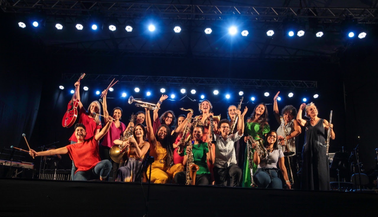 Jazzmin’s Big Band se apresenta no Taquaral neste domingo