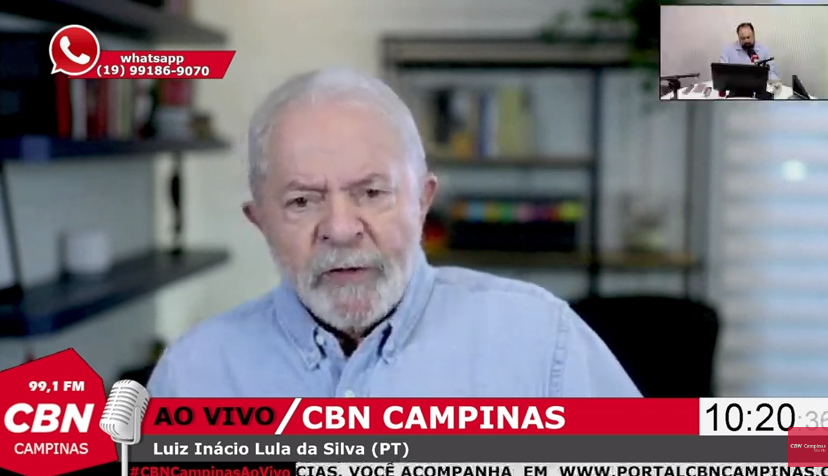 Lula diz que disputas políticas com Alckmin ficaram no passado