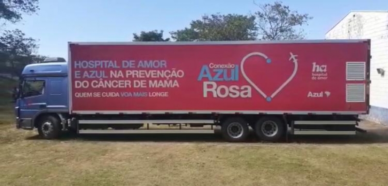 Carreta do Hospital de Amor está em Hortolândia nesta semana