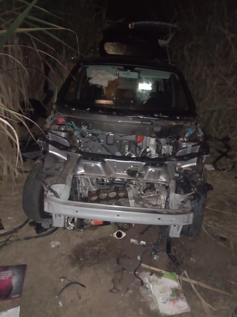 Desmanche de carros é encontrado na zona rural de Limeira
