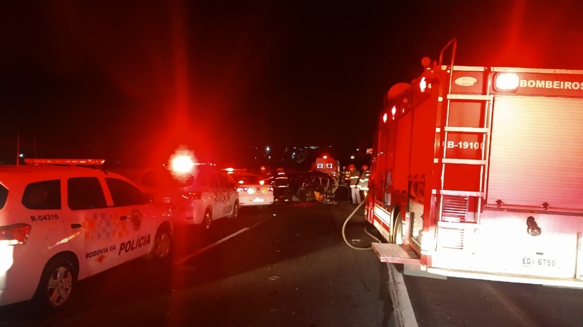 Homem morre em acidente na Via Anhanguera entre Campinas e Valinhos
